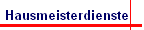 Hausmeisterdienste