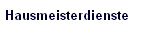 Hausmeisterdienste